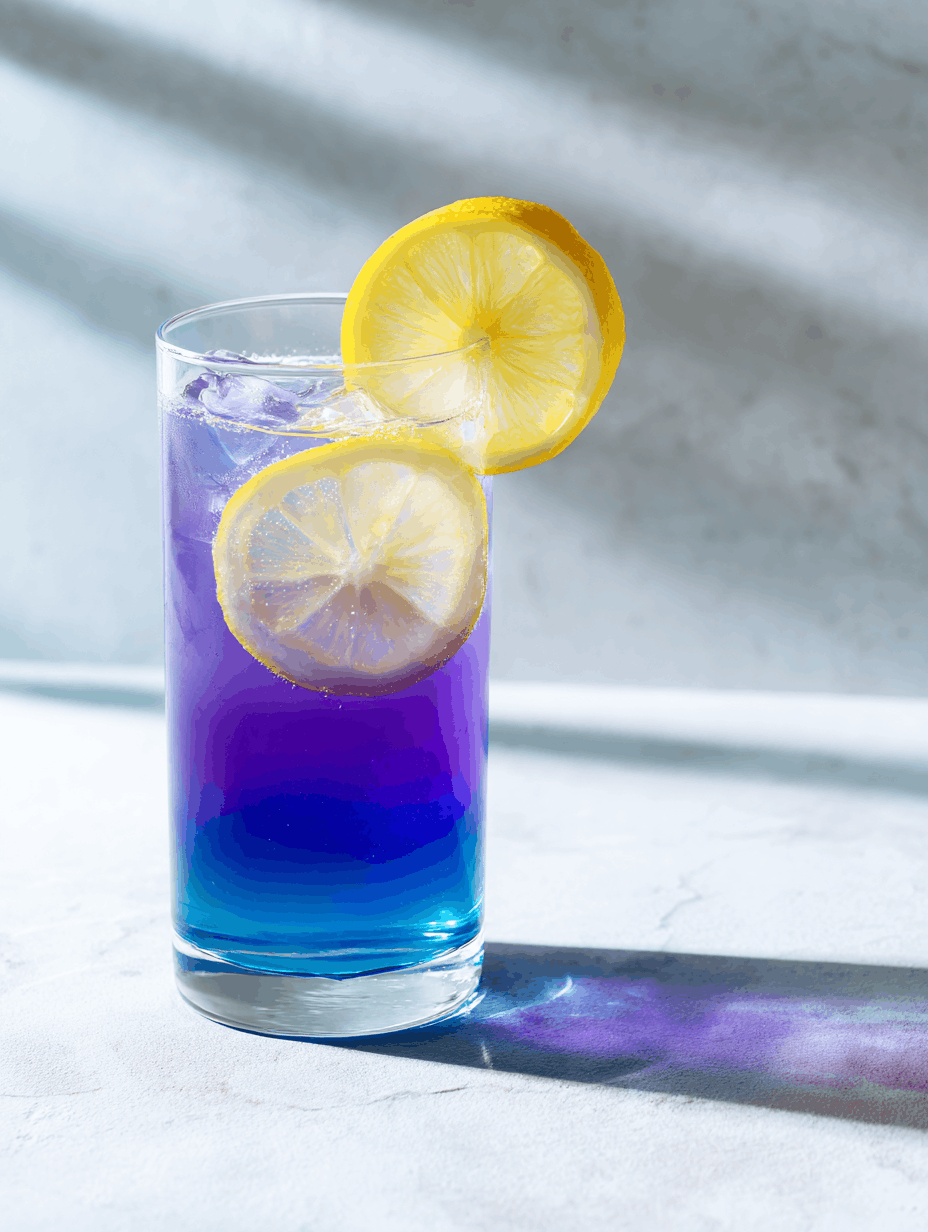 Blue Virgin Mojito